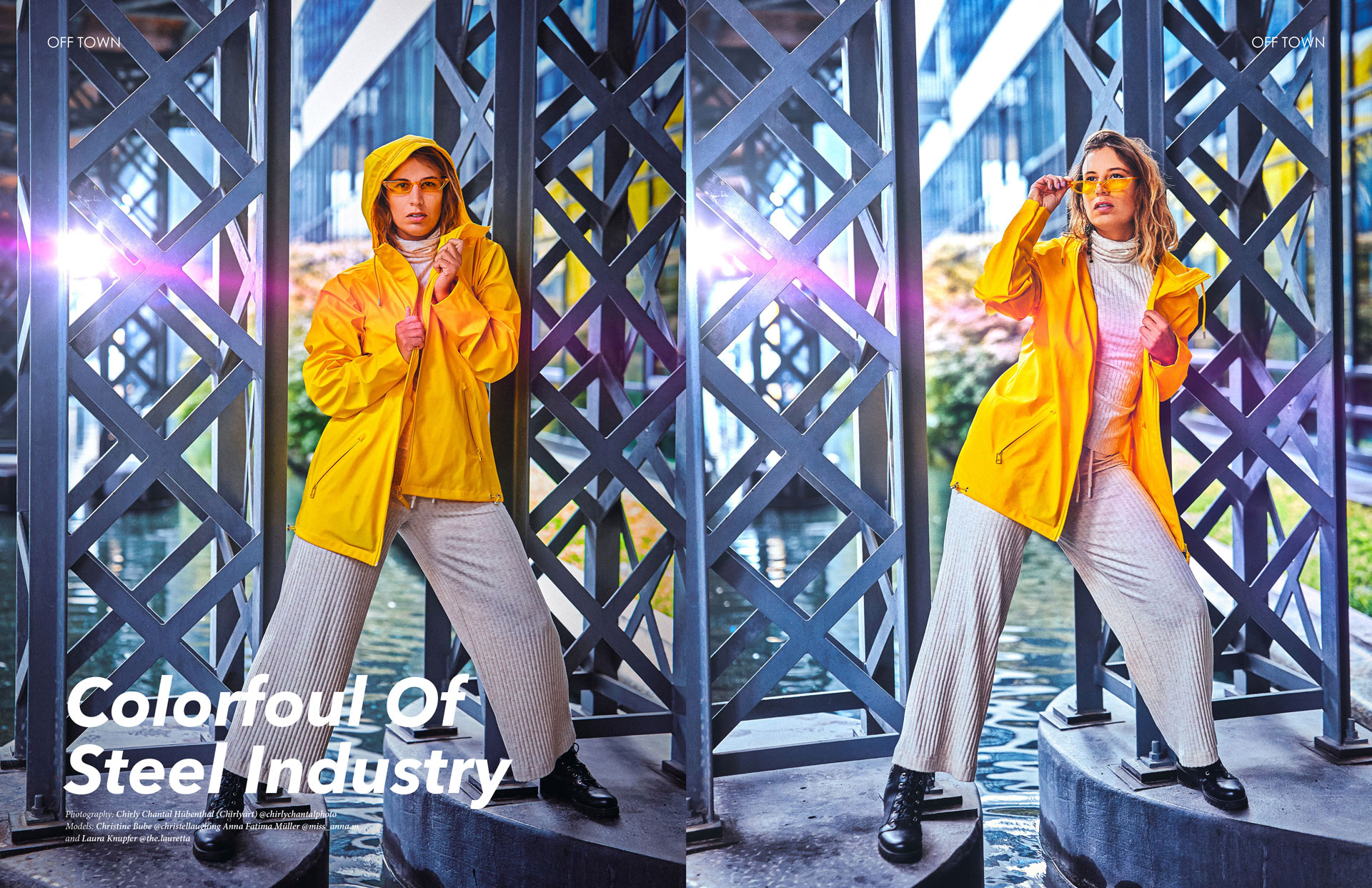 Off Town Magazine Colorfoul of Steel Industry