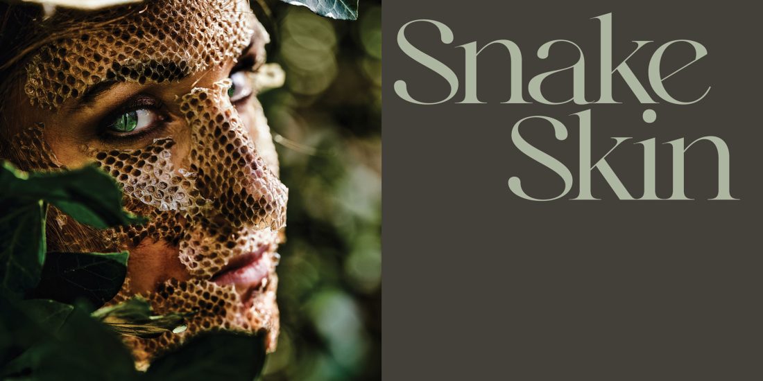 Edith Magazine Snake Skin